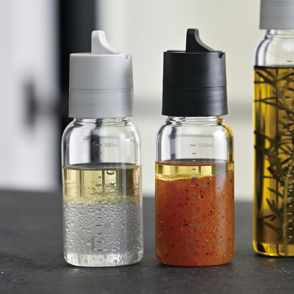 HARIO(ハリオ) ワンタッチドレッシングボトル 150ml 耐熱ガラス製 HARIO(ハリオ) ワンタッチドレッシングボトル 150ml 耐熱ガラス製
