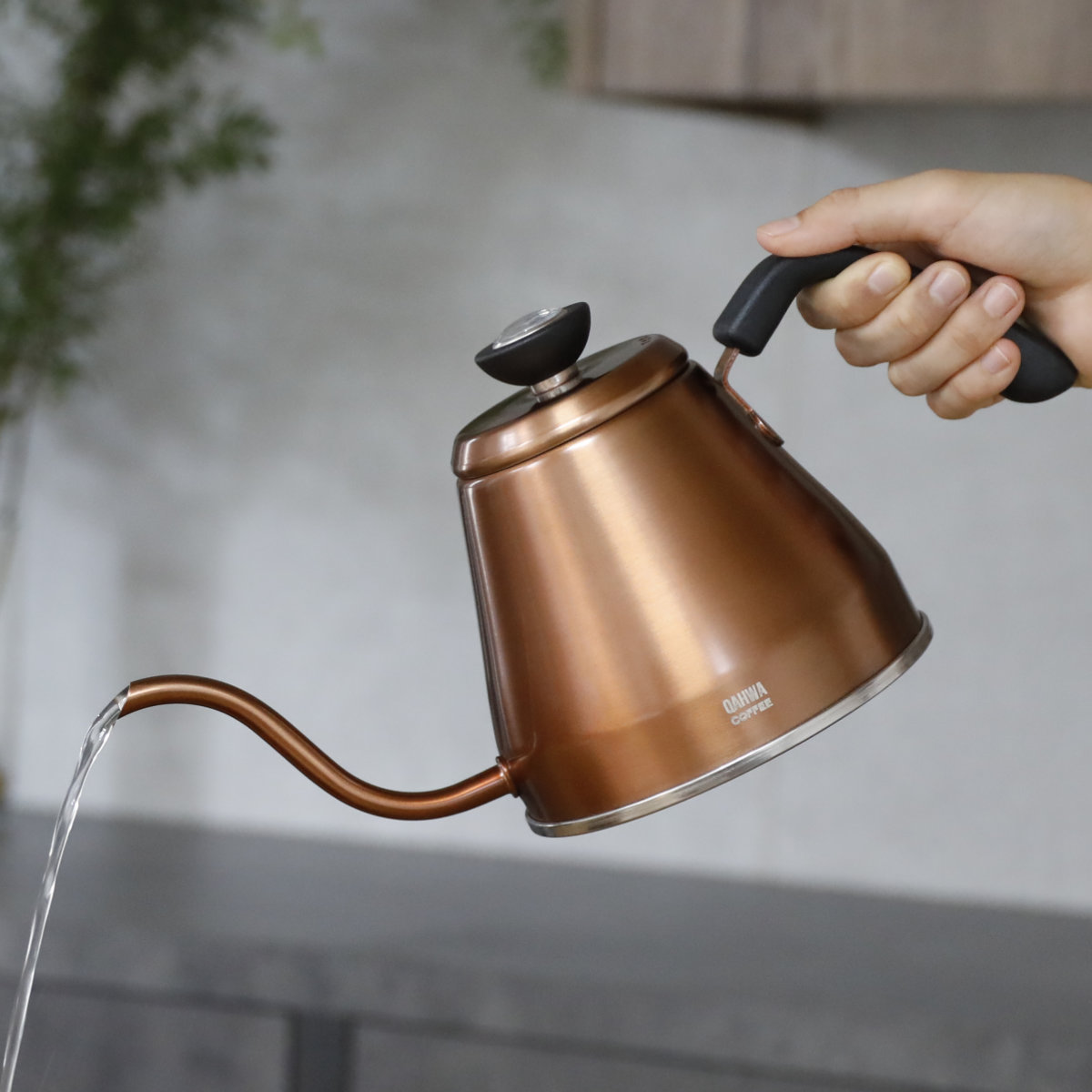 CB JAPAN（シービージャパン） ドリップケトル 温度計付き 1.2L IH対応