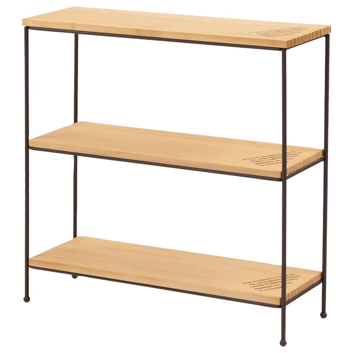 東谷 オープンラック 幅40cm 3段 パイン材 完成品 天然木 （ ラック 棚