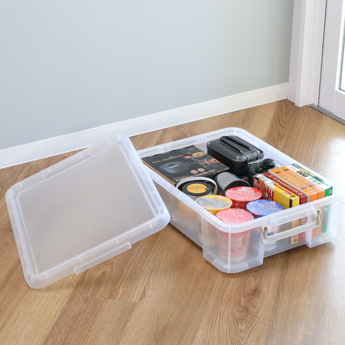 SANKA（サンカ） 収納ケース ナチュラ トラックス クローゼット 浅型