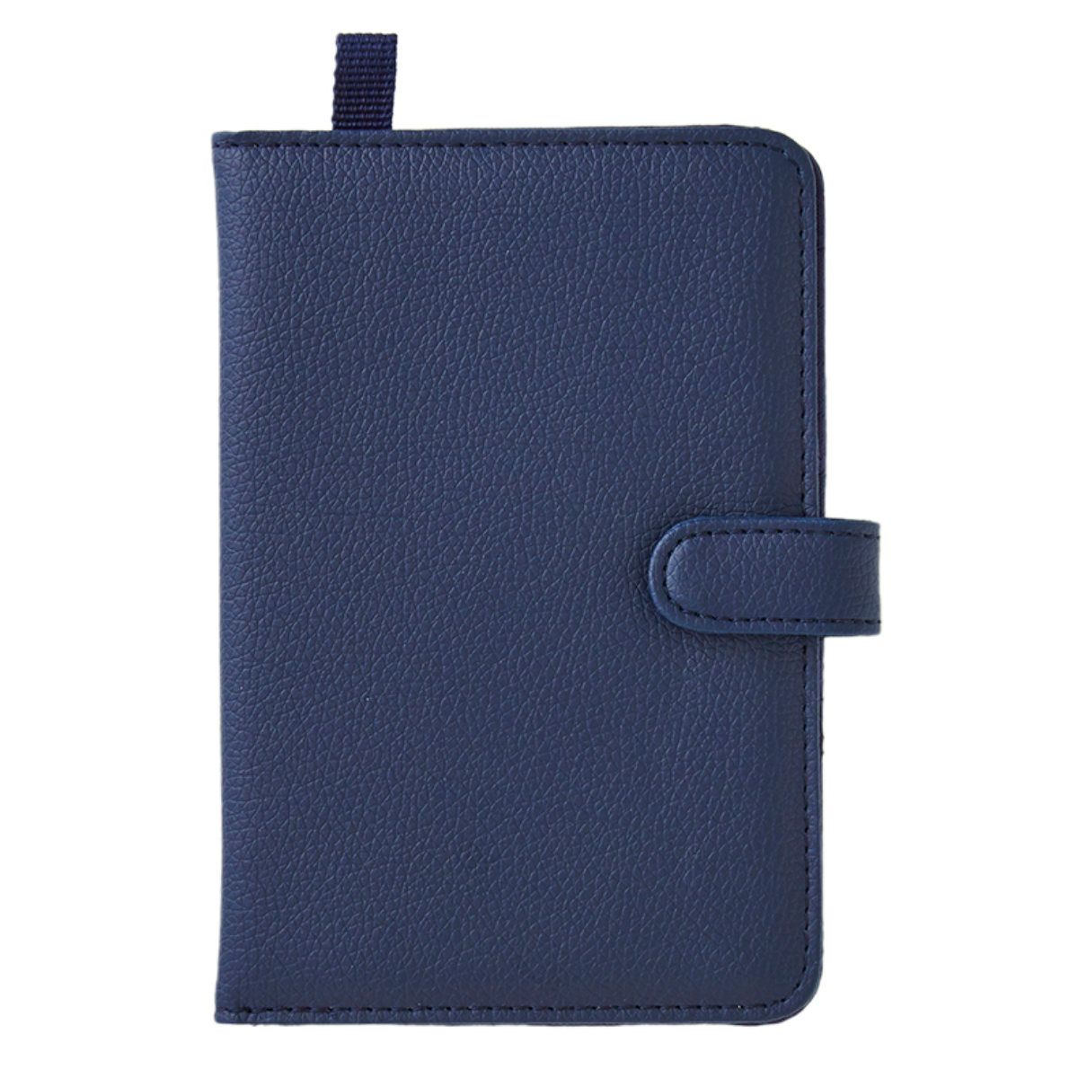 新品　未使用 6色 本革調 カードケース 24枚 ブルー カードケース 薄型 レザー調 20枚 収納 （ カードホルダー カード