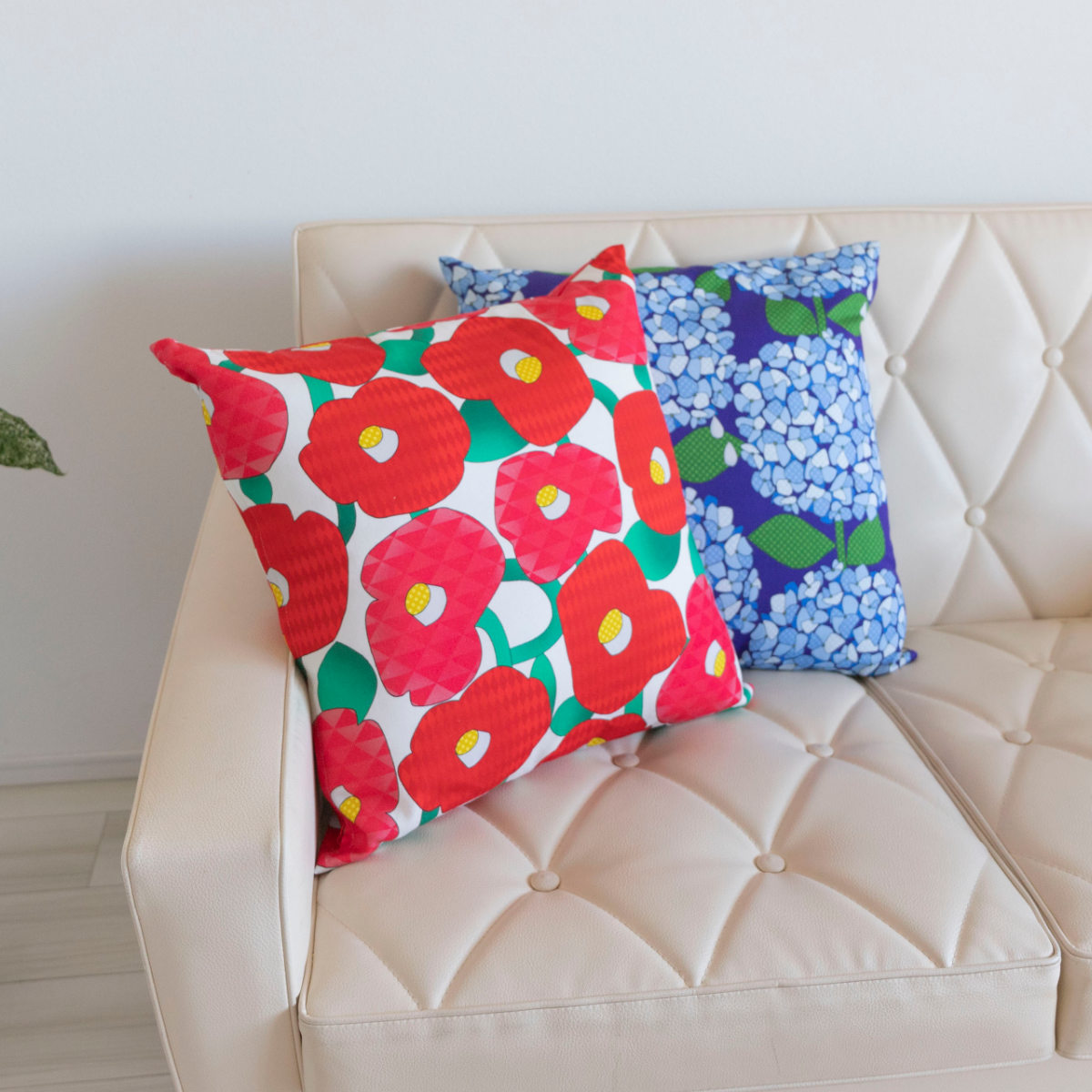 クッションカバー あそ美心 45×45cm （ クッション カバー 替えカバー