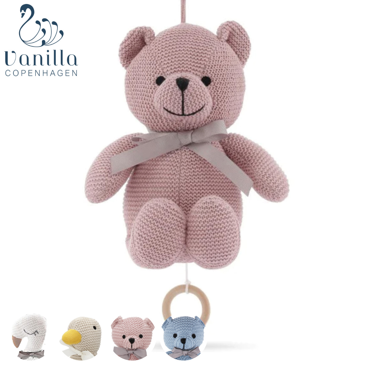 ぬいぐるみ オルゴール vanillacopenhagen ベビー アニマル