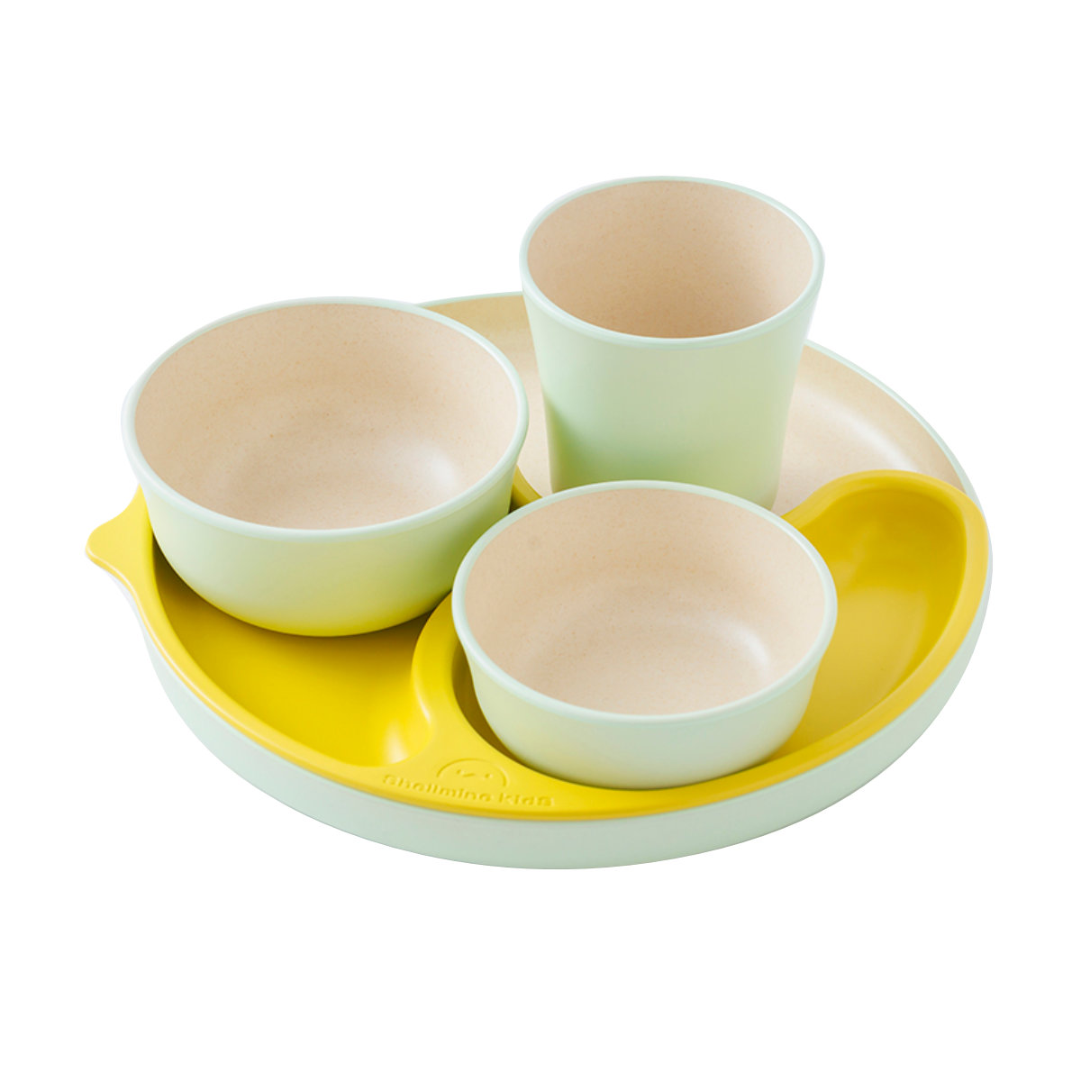 福井クラフト 子ども用食器 5点セット シェルミンキッズ シェルミン