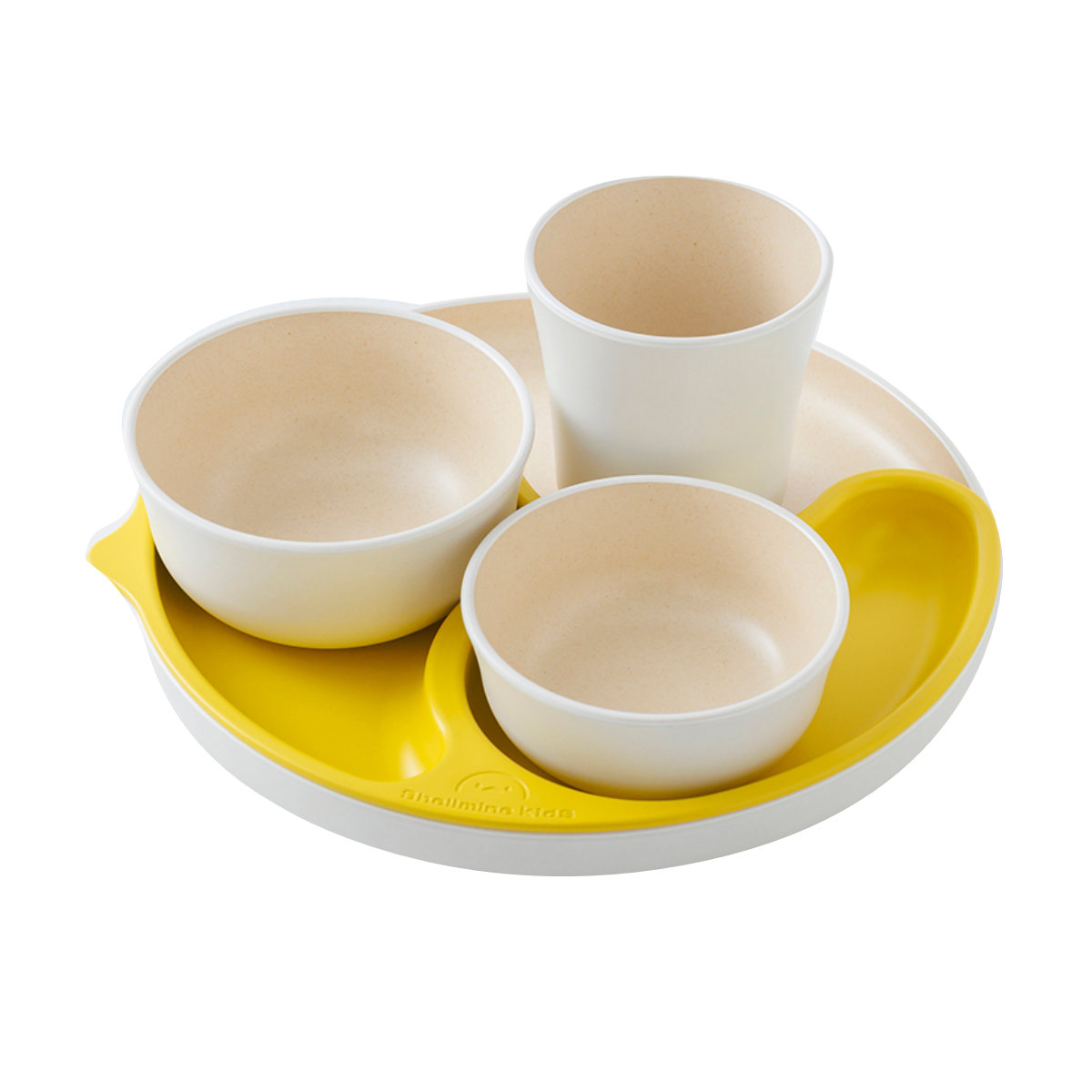 福井クラフト 子ども用食器 5点セット シェルミンキッズ シェルミン