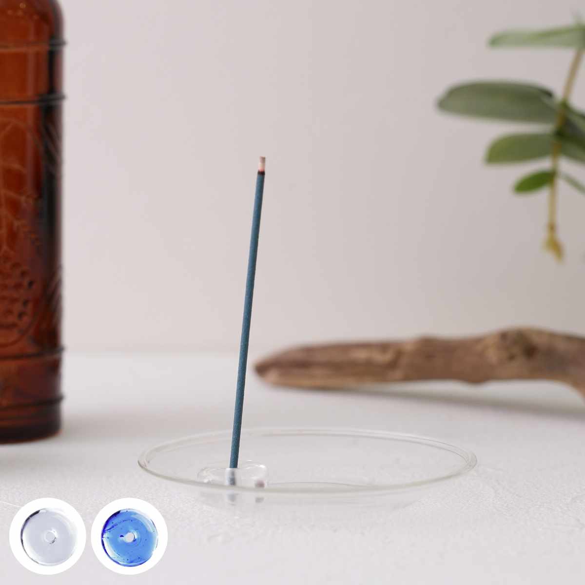 香立 HOME FRAGRANCE TOOL ガラス香皿香立てセット （ 香立て おしゃれ