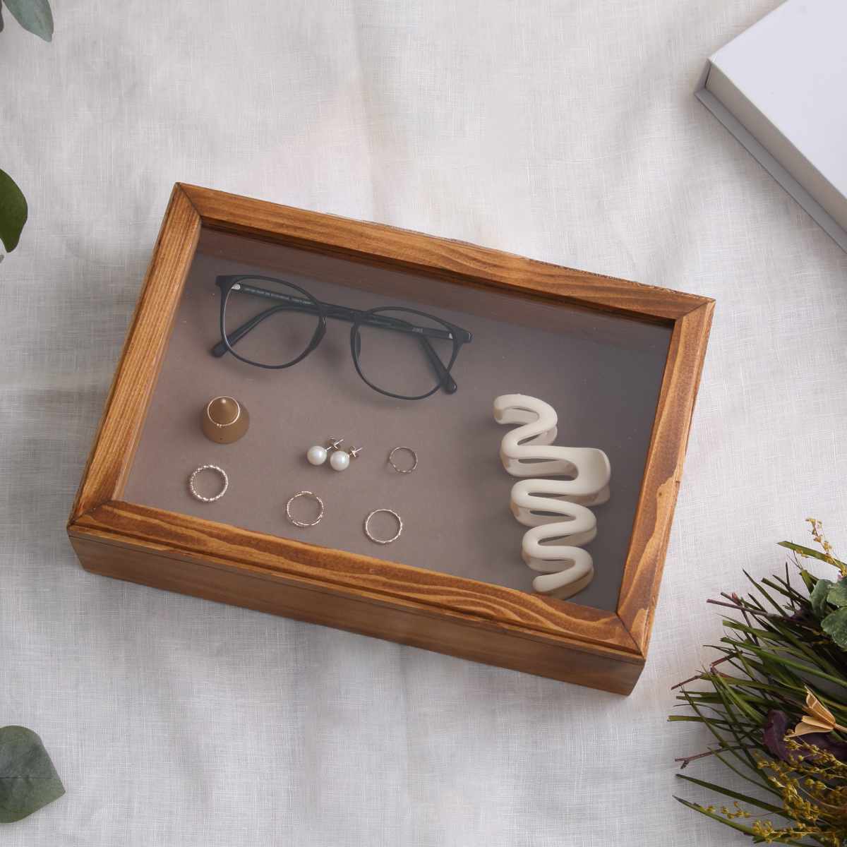 Creer アクセサリーケース ナインマーケ パイン スタッキング