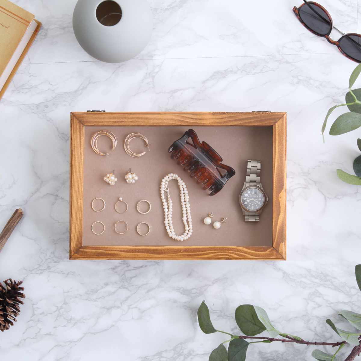 Creer アクセサリーケース ナインマーケ パイン スタッキング