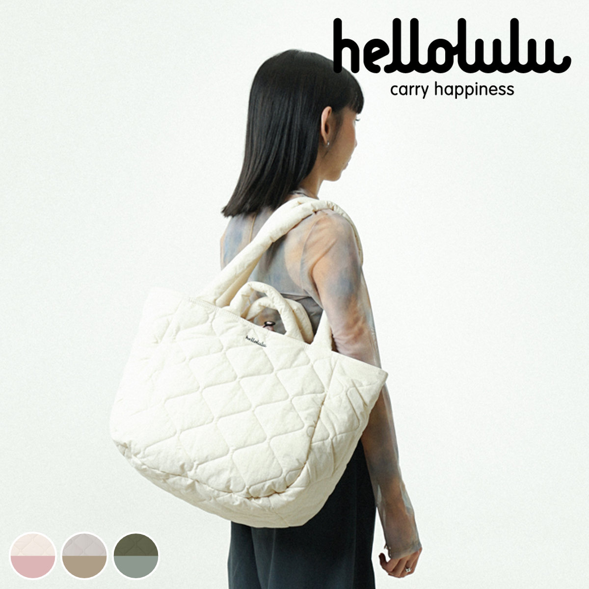 (アウトレット) トートバッグ hellolulu クラ Kura 15L ( ハロルル ショルダーバッグ 手提げ バッグ ショルダー 鞄 かばん )