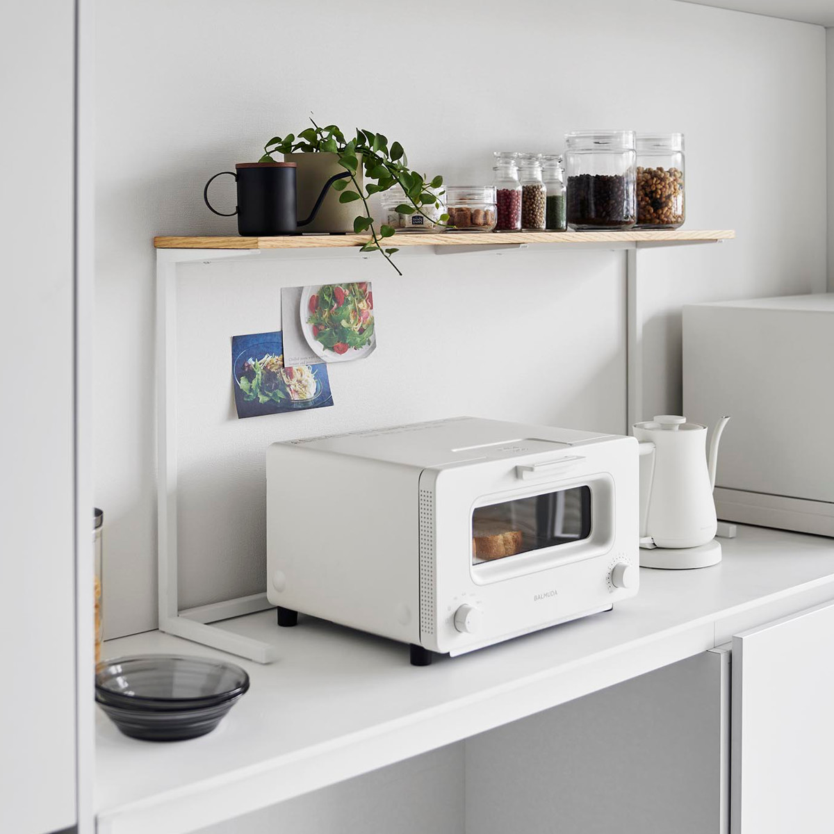 tower 山崎実業 キッチンカウンター上棚 タワー （ 4903208016926