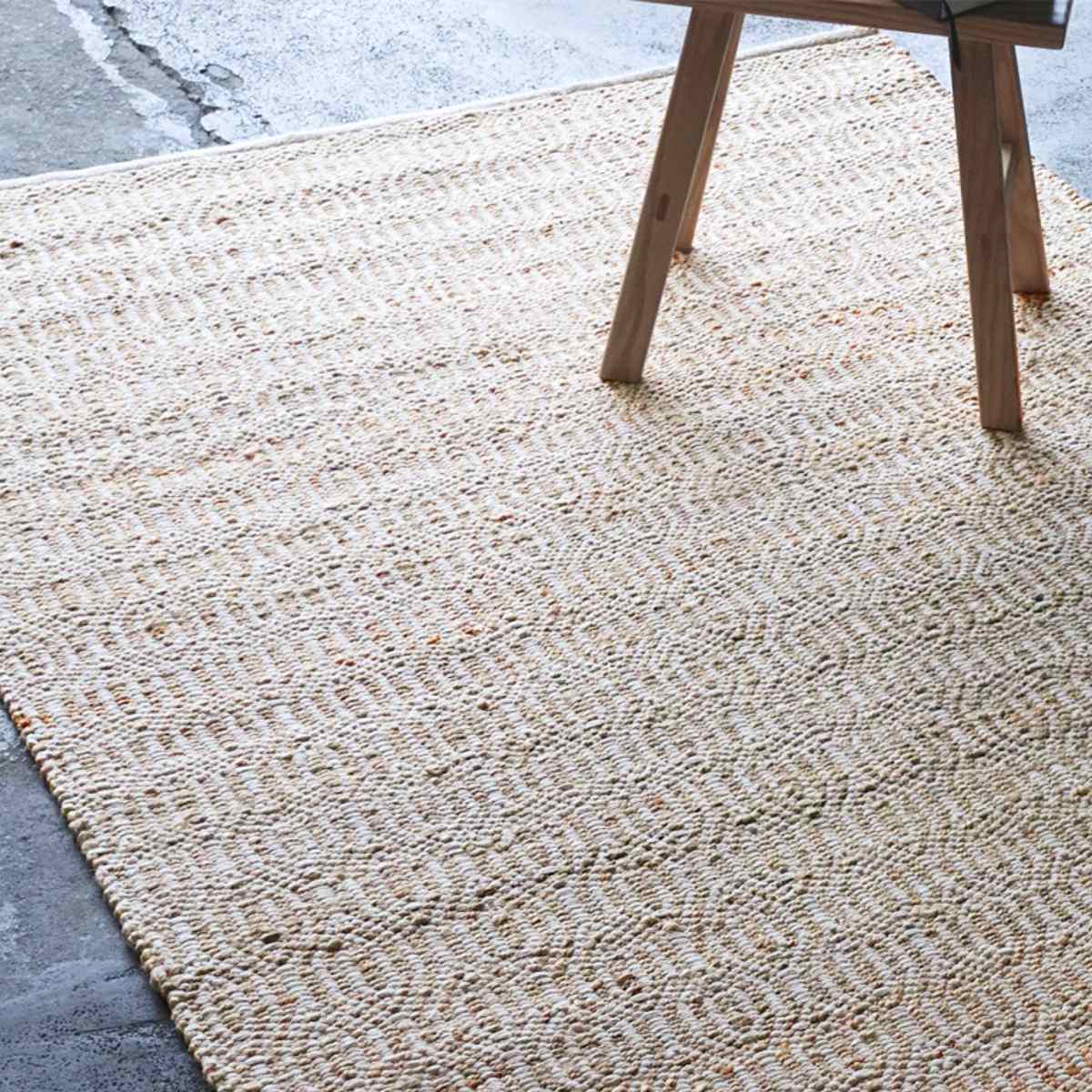 ラグ ジュートラグ 160×230cm ホットカーペット対応 （ ラグマット 絨毯 マット 長方形 床暖対応 天然素材 アクセントラグ ）