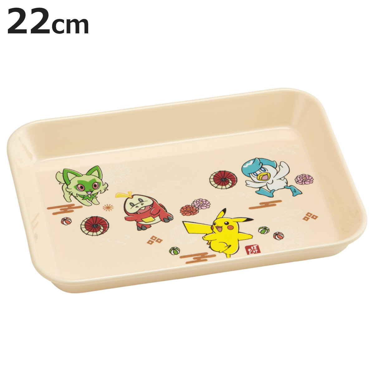 スケーター トレー 22cm L ポケットモンスター プラスチック （ お盆