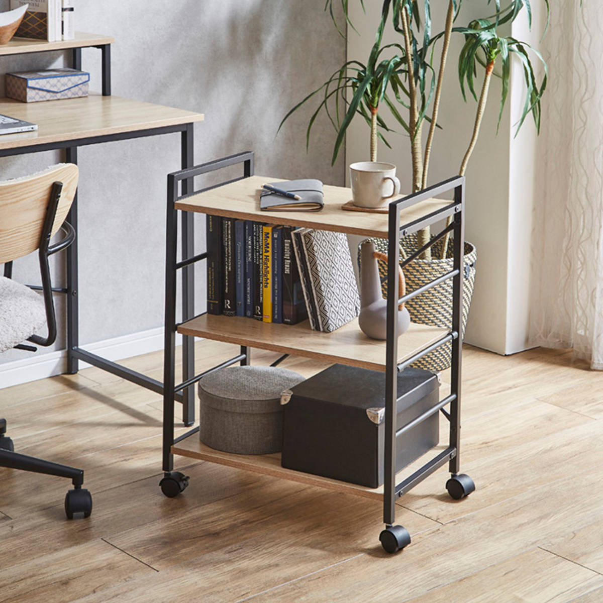 オープンラック 3段 木製 アイアンのおすすめ人気商品一覧 通販