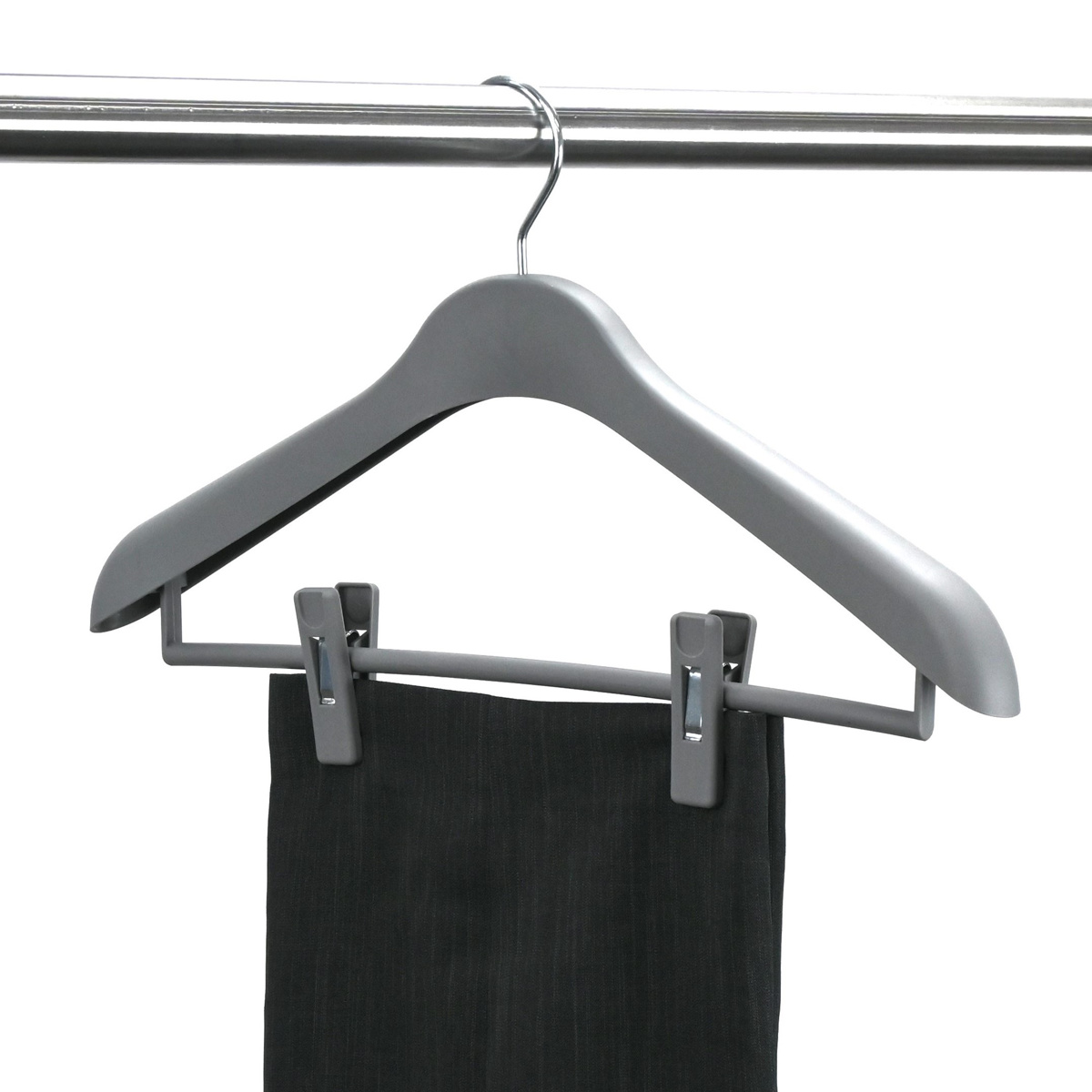 サワフジ ハンガー フォーマルカペラC 2本組 （ スーツハンガー 肩幅