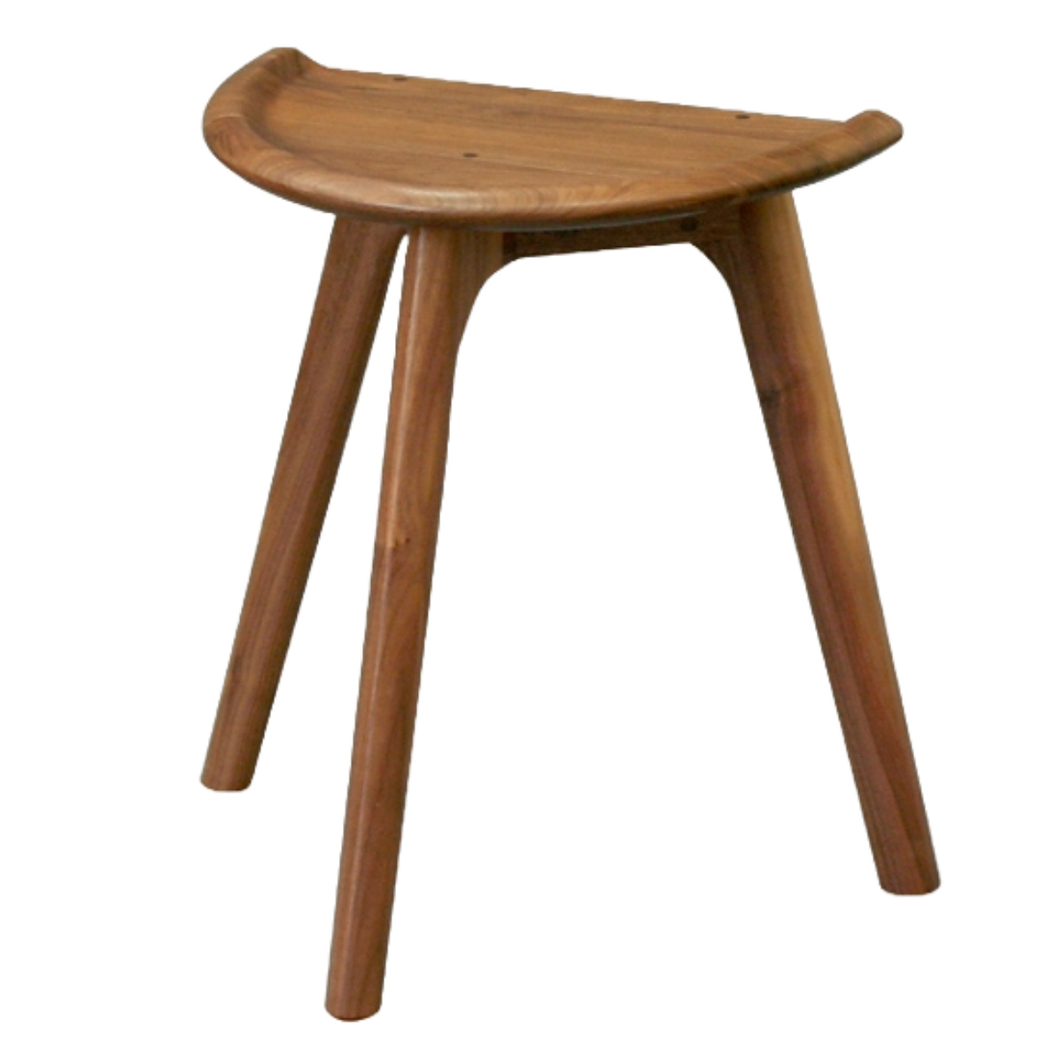 起立木工 サイドテーブル 高さ44cm ウォールナット 2台使用可能 HALVE