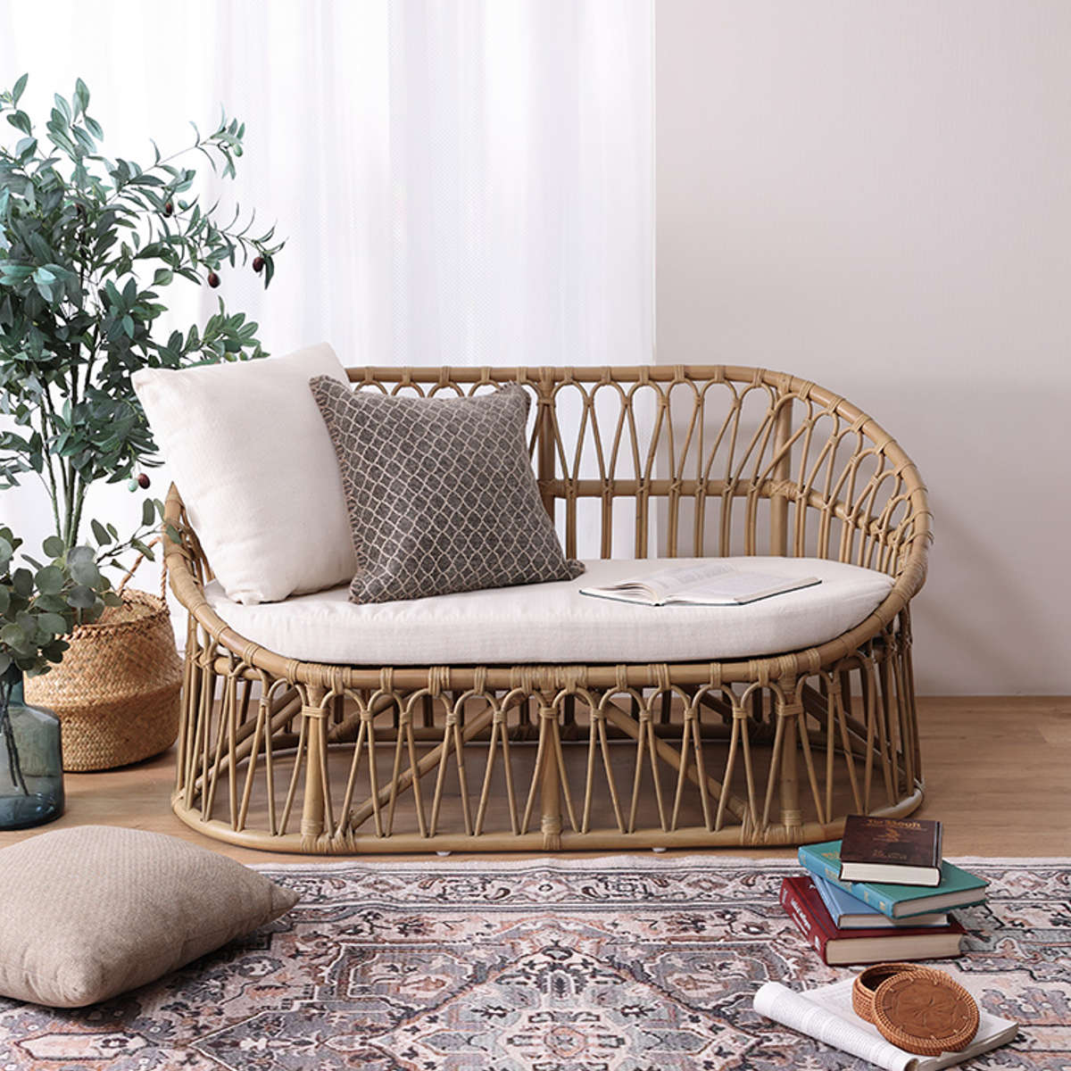 ソファ（素材：籐、ラタン）｜ソファ、ソファベッド｜家具、インテリア