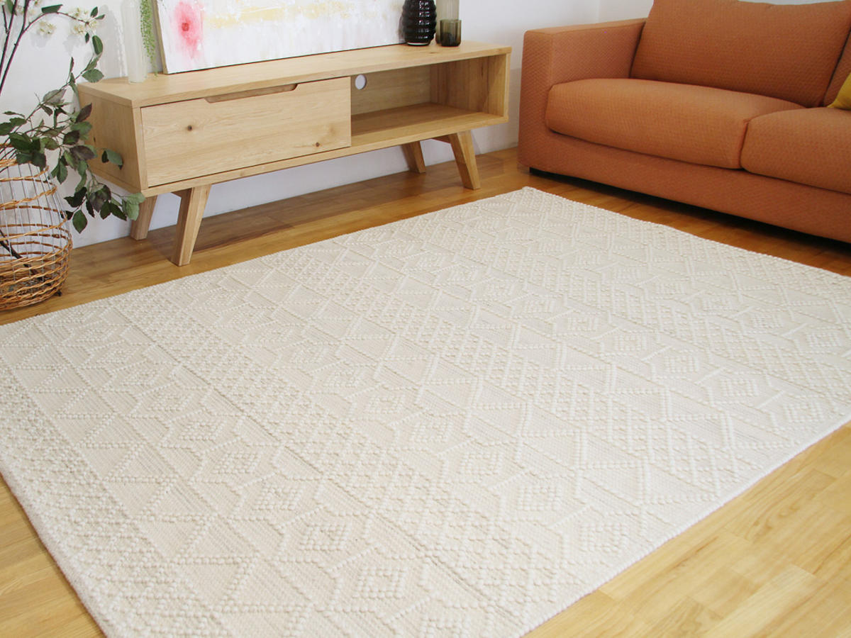 ラグ キリムラグ 手織り ジーゴ ZIGO 140×200cm ホットカーペット対応 （ ラグマット カーペット 絨毯 じゅうたん 長方形 マット 床暖対応 ）