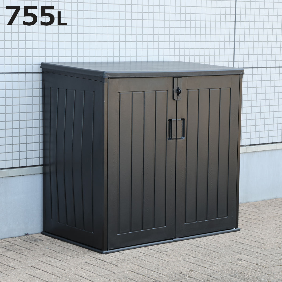 屋外物置 Amazon | BNSPLY 物置 屋外 大型倉庫 高さ180cm 亜鉛メッキ防錆防水