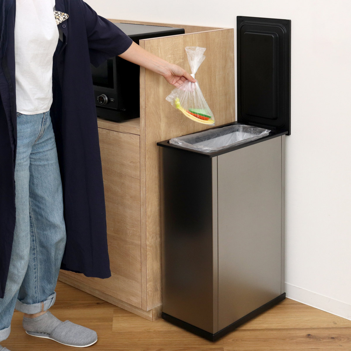 SANKA ゴミ箱 20L 冷やすゴミ箱 CLEAN BOX （ ごみ箱 冷凍 20リットル