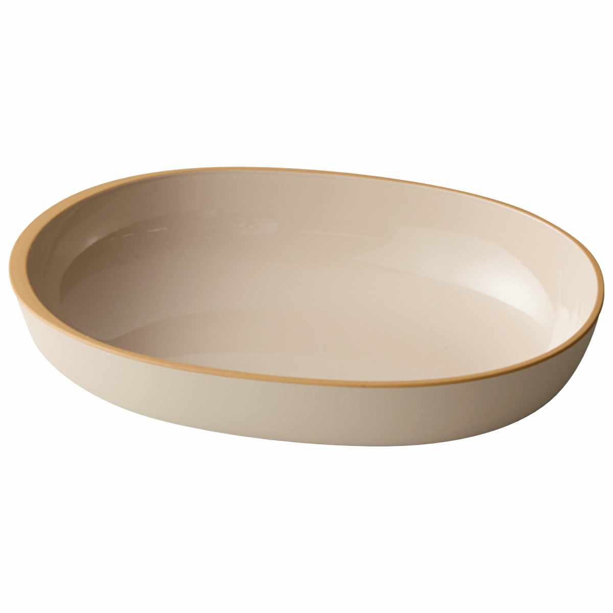 プレート 18cm M オーバル scoosy （ 食洗機対応 電子レンジ対応