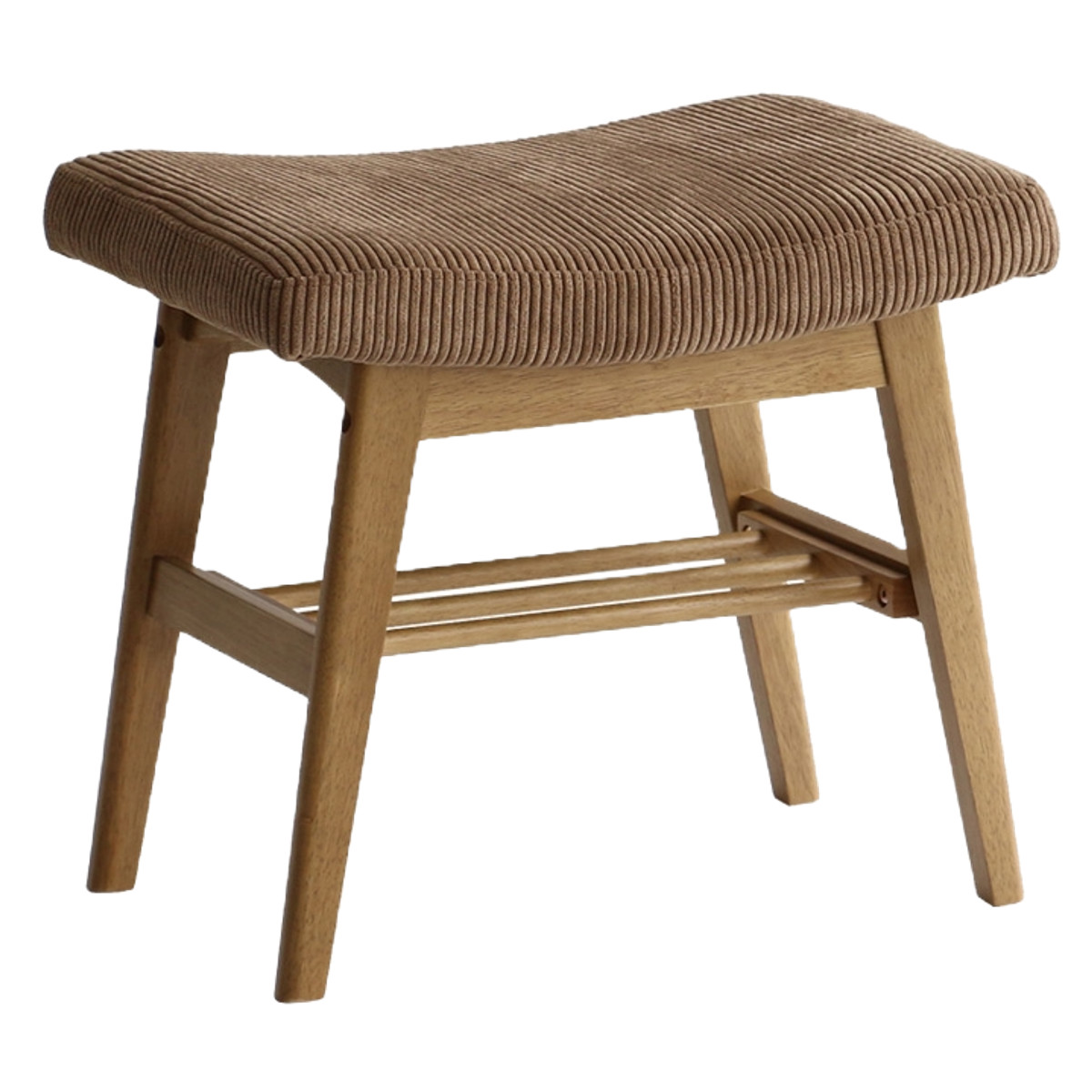オットマン スツール 高さ44.5cm コーデュロイ PVC Rasic （ 椅子 イス