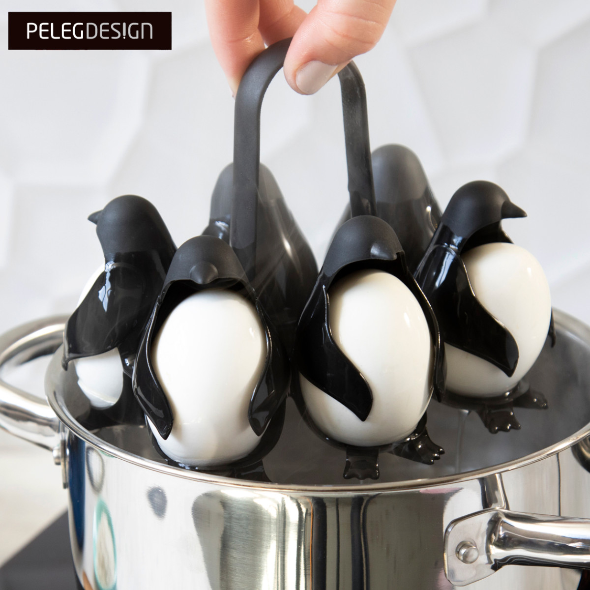 卵ケース Peleg Design エッグインズエッグホルダー （ エッグボイラー ゆで卵器 ホルダー 6個収納 ゆで卵 調理用品 ） | PELEGDESIGN