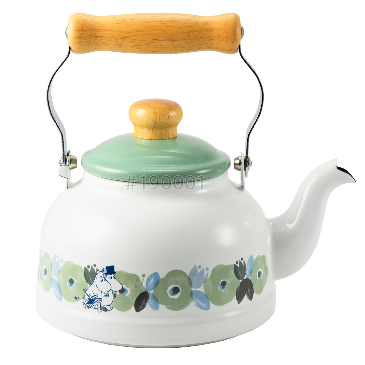 Honey Ware ケトル 1.6L IH対応 ムーミンフラワーガーデン 富士