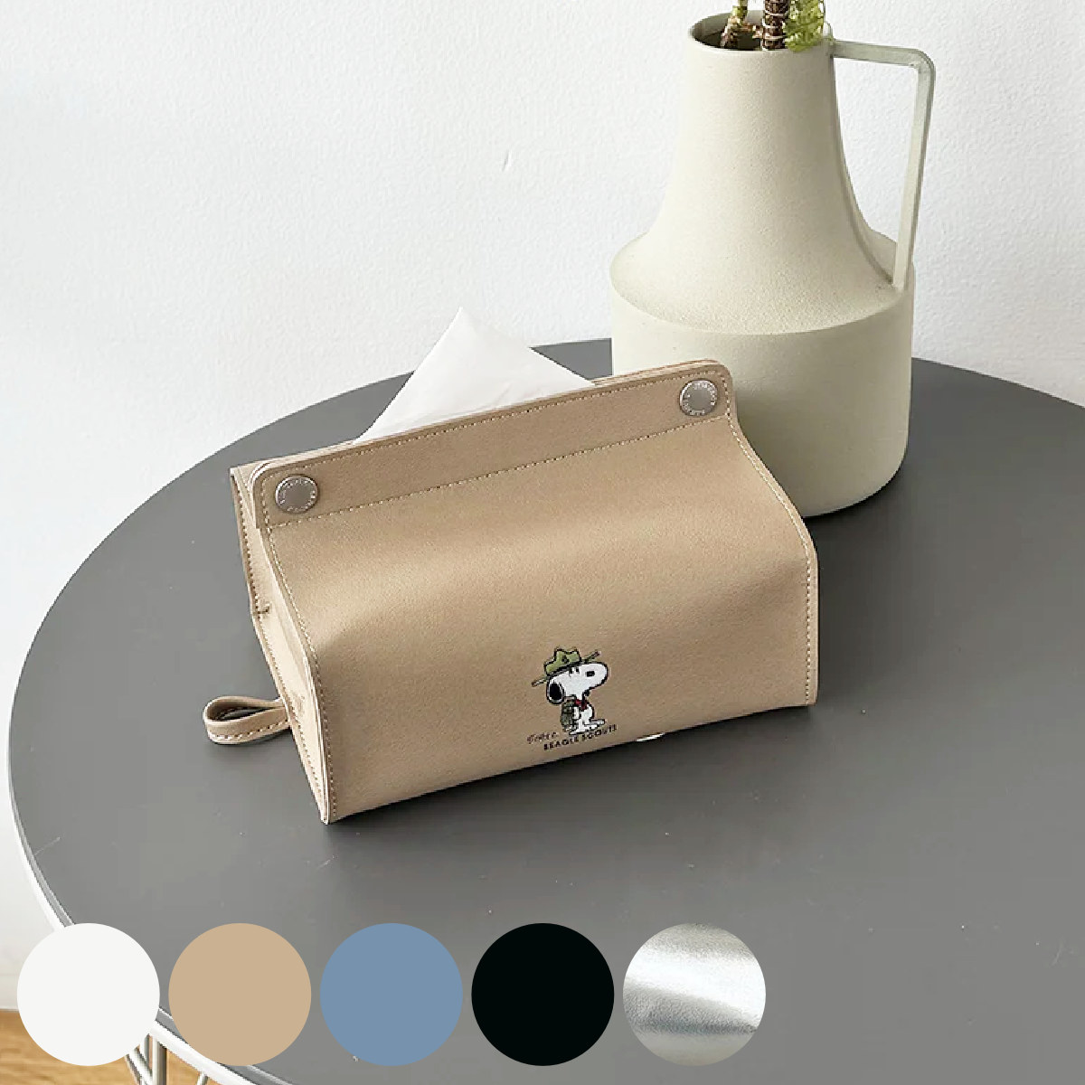 HEMING'S（ヘミングス） ティッシュケース スヌーピー PEANUTS tente