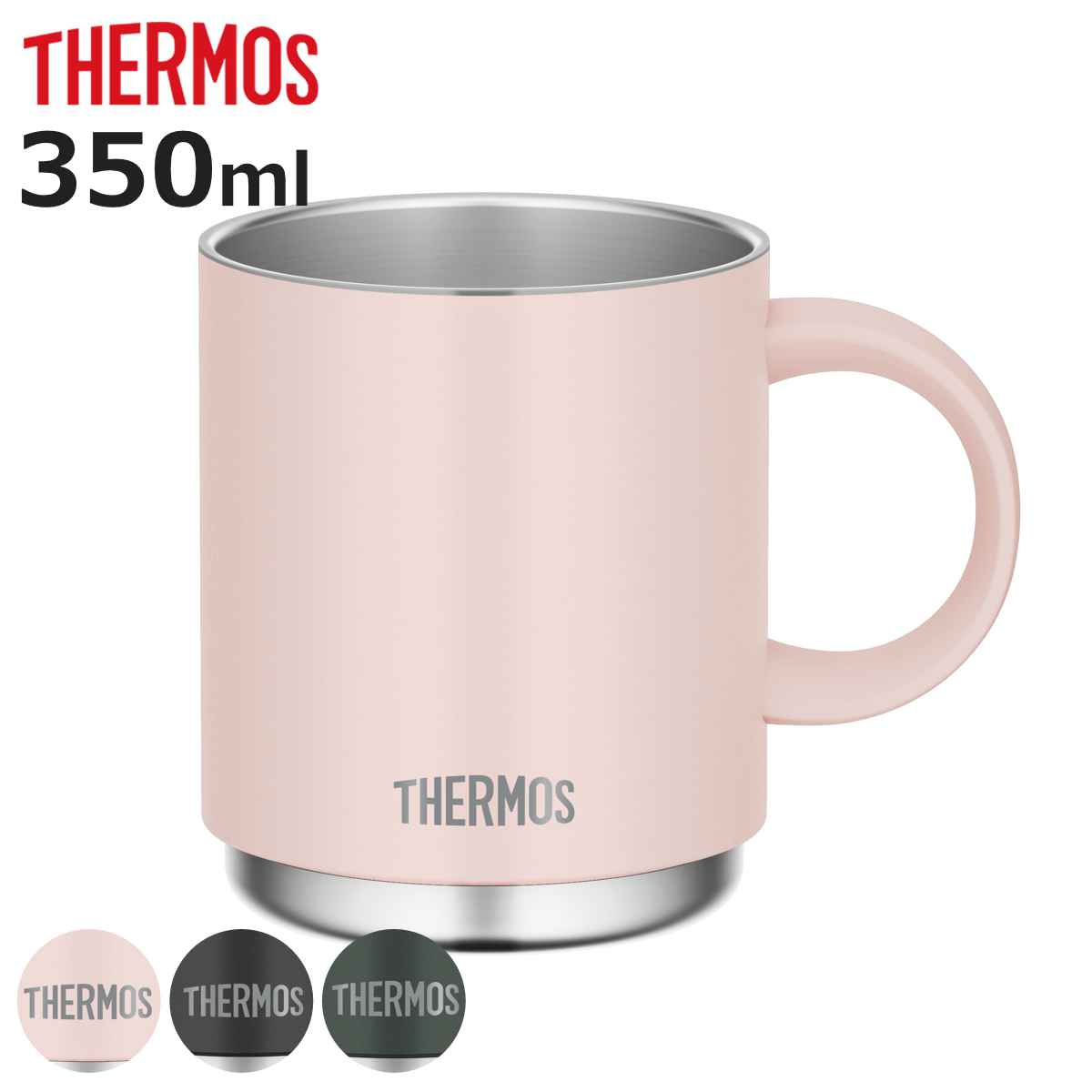 �T�[���X �}�O�J�b�v 350ml �^��f�M JDS-351 �X�e�����X �i �H��@�Ή� �}�O �J�b�v �R�b�v �ۗ� �ۉ� THERMOS �j