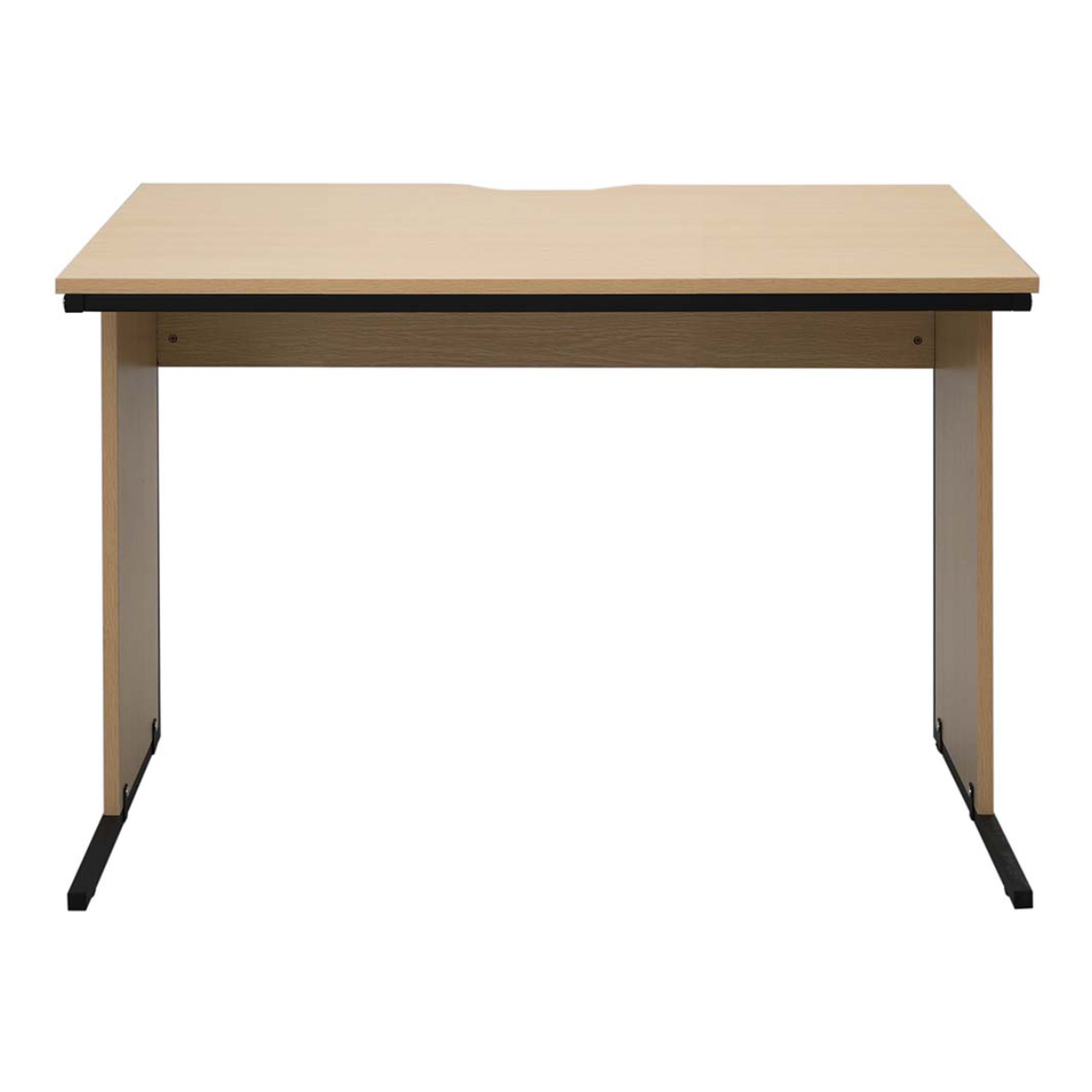 ワークデスク 幅100×奥行60cm メラミン オフィス シンプル （ 法人限定 デスク 事務机 机 パソコンデスク オフィスデスク ）_7