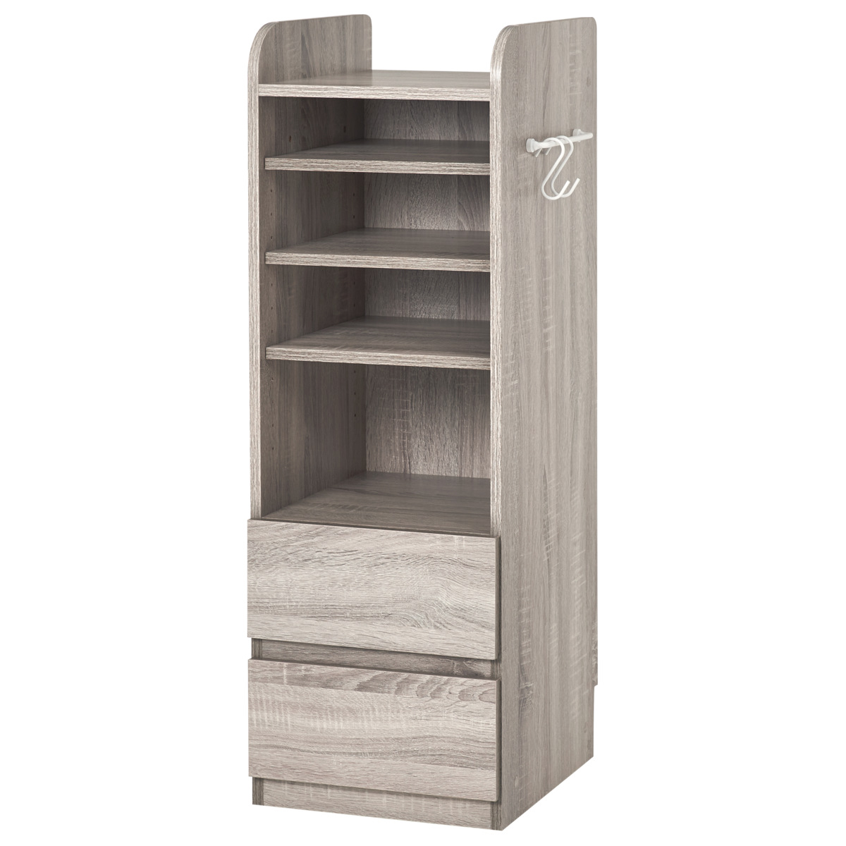 HAGiHARA（萩原） ランドセルラック 幅35cm Bタイプ 可動棚3枚 連結