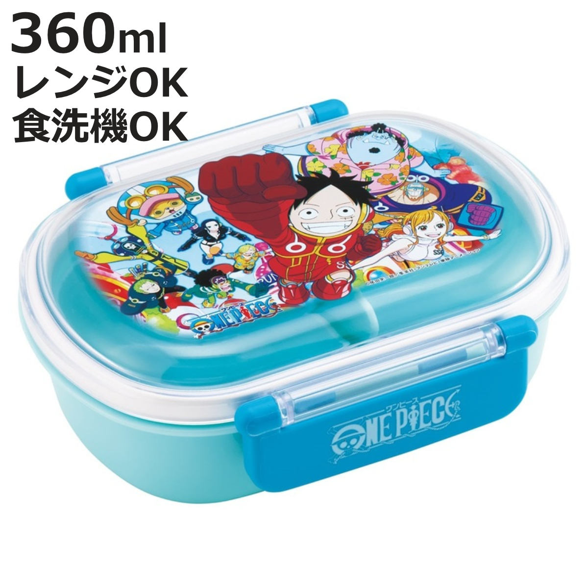 スケーター 弁当箱 1段 360ml 抗菌ふわっとタイトランチ ワンピース24