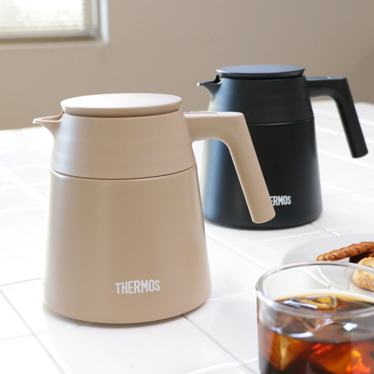 サーモス コーヒーサーバーポット2個付き THERMOS（サーモス） コーヒーサーバー 720ml 保温 保冷 真空断熱 TTF
