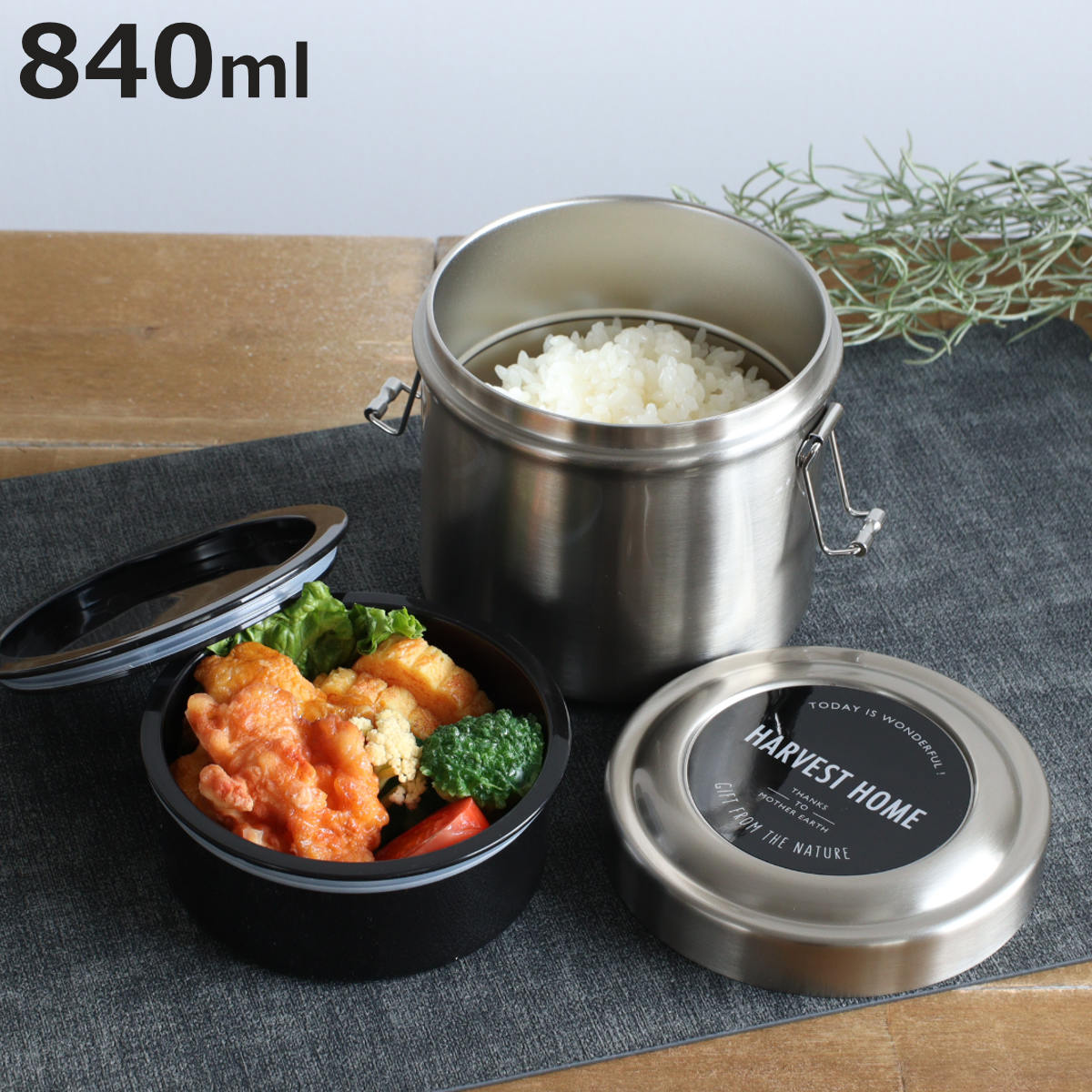 ミッキーマウス ステンレス 　　　　　　　弁当箱 蓋付き スケーター 弁当箱 保温 550ml 保温弁当箱 丼 2段 ステンレス 真空二重