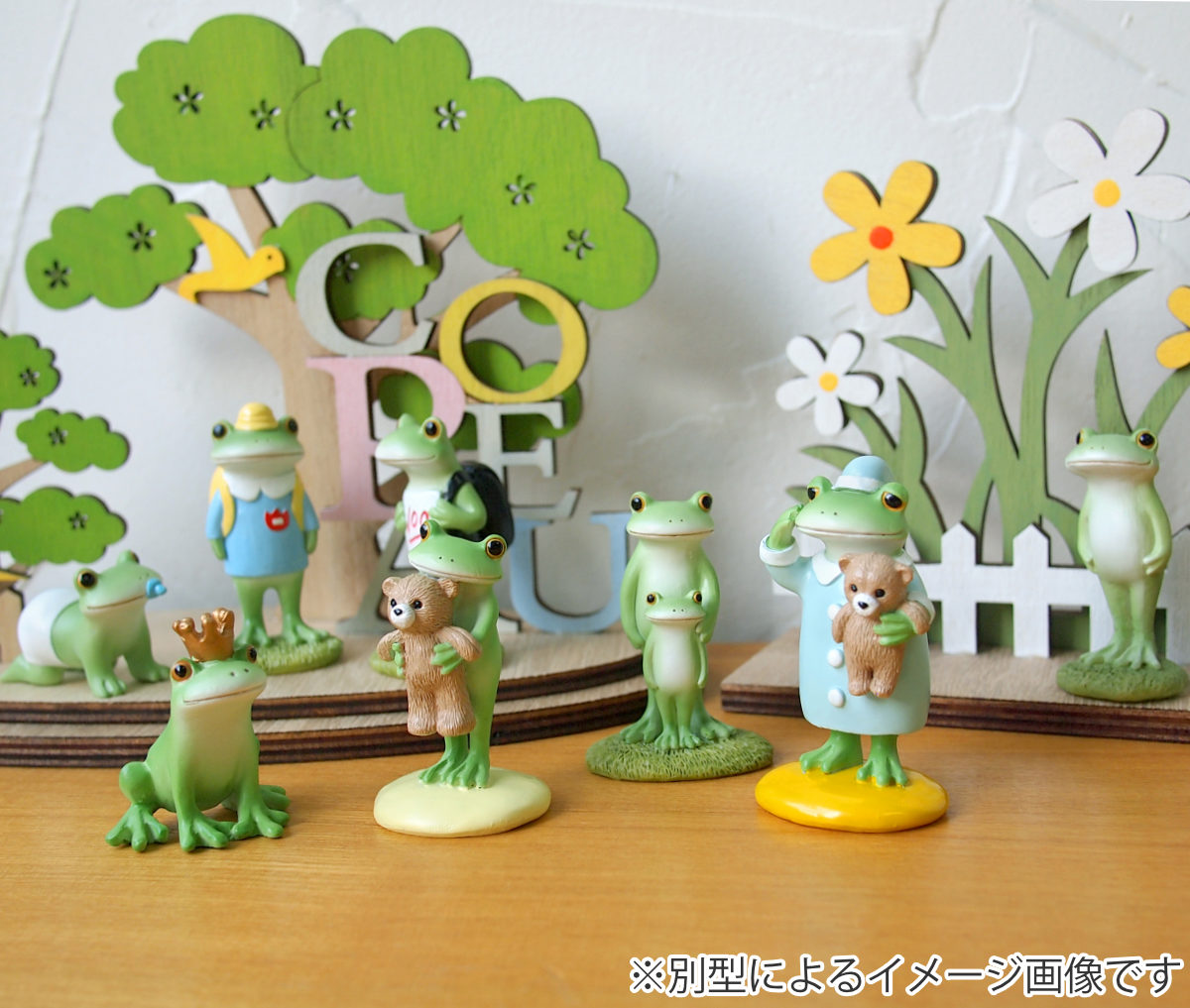 コポー つくしとカエル カエル 置物 （ Copeau 置き物 コポタロウ