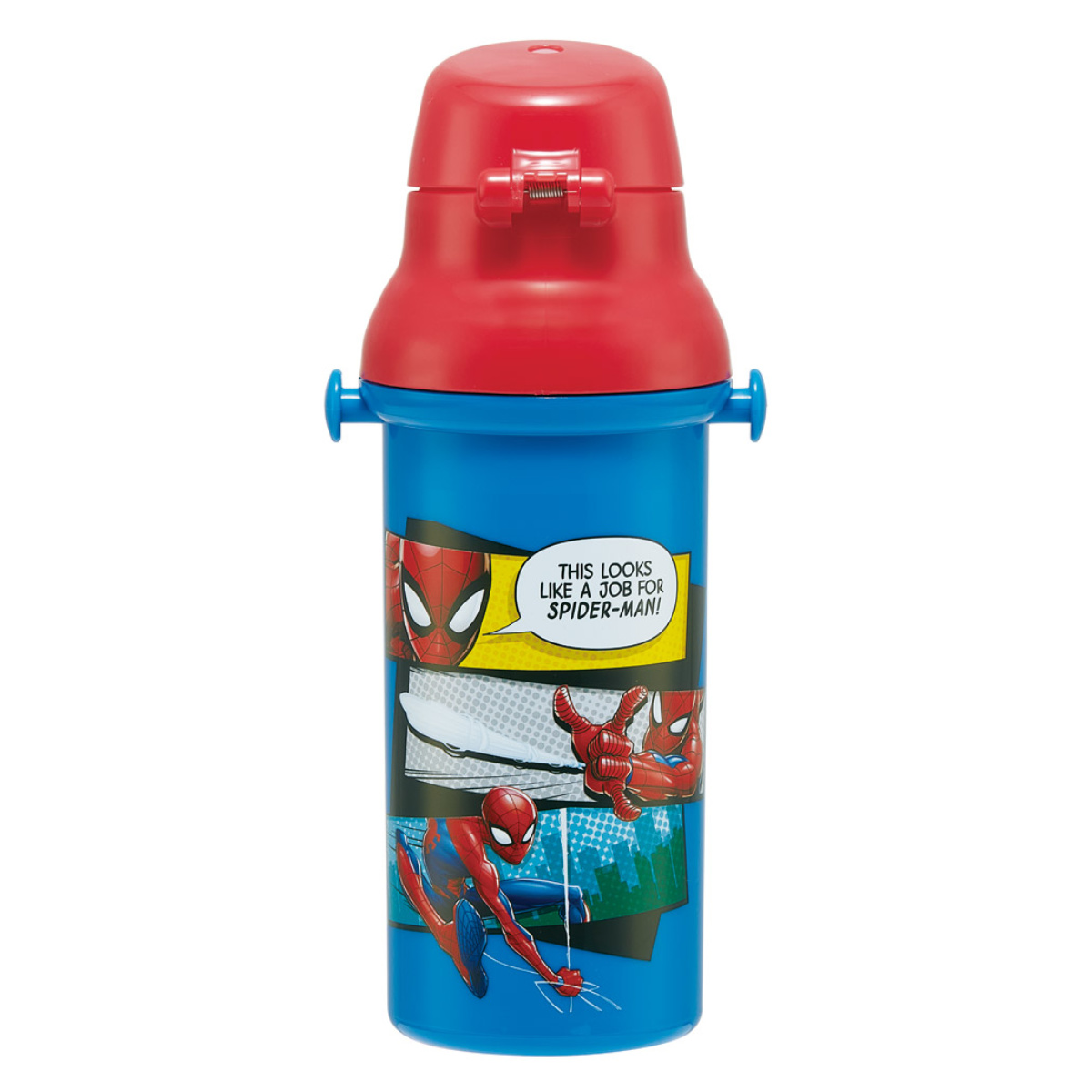 スケーター 水筒 480ml 抗菌直飲プラボトル スパイダーマン25