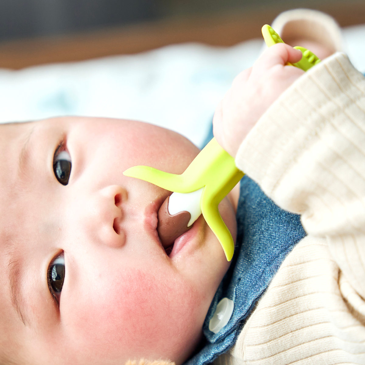 EDISONmama（エジソンママ） 歯固め カミカミ Baby チョコバナナ 自立
