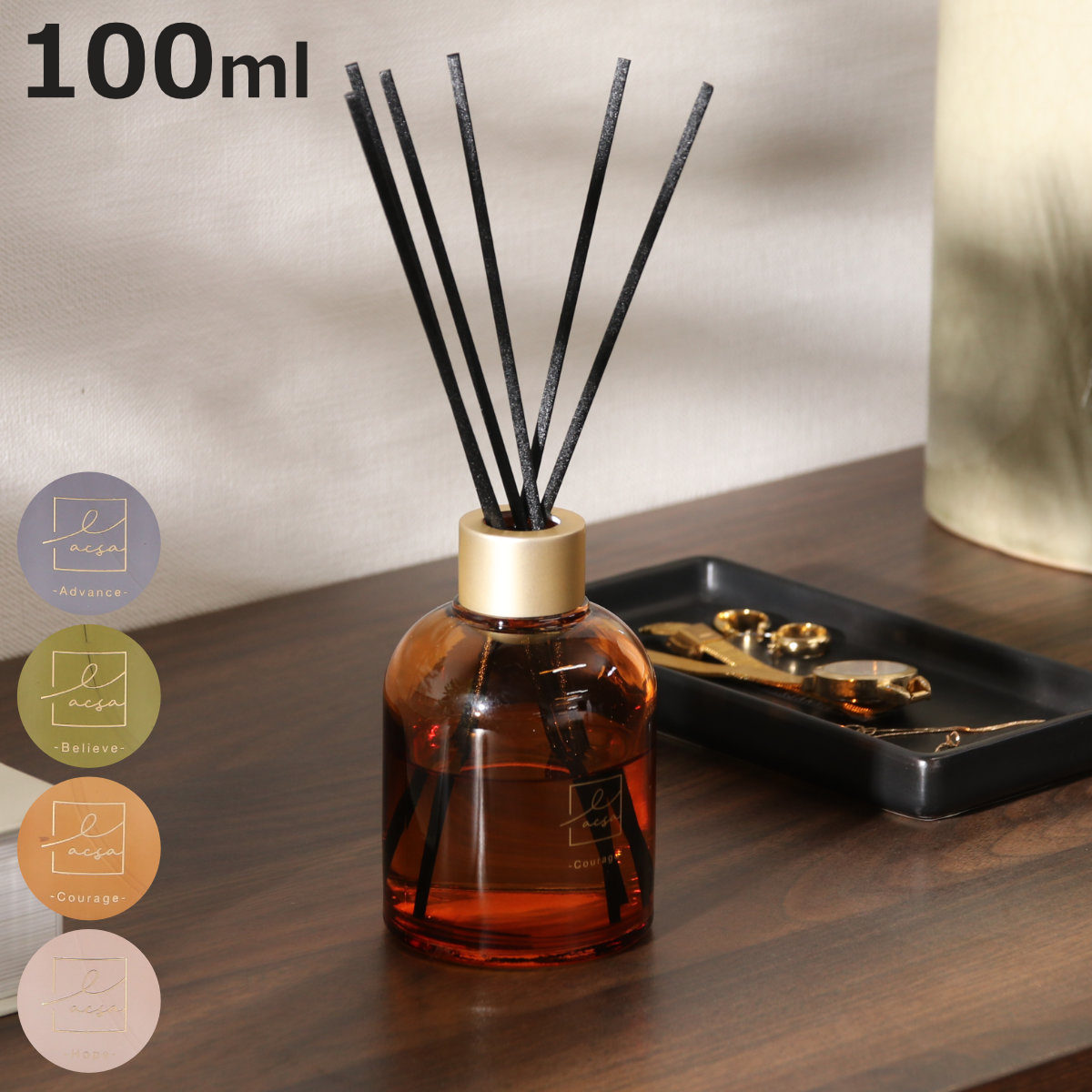 不二貿易（Fuji Boeki） リードディフューザー LACSA ラシサ 100ml