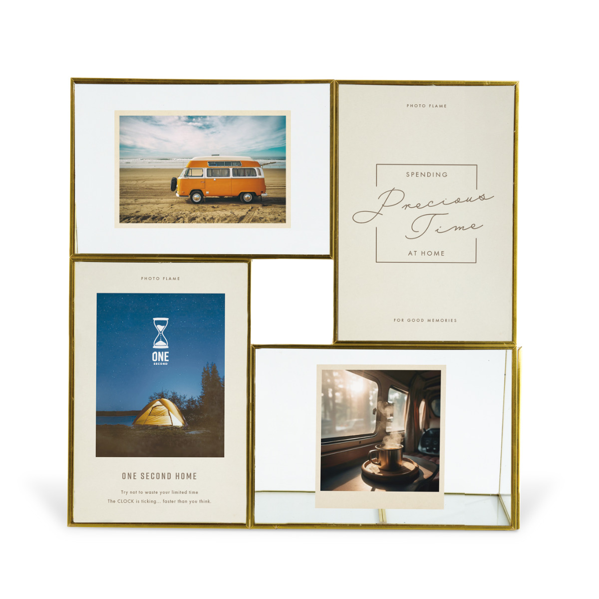 キシマ（KISHIMA） フォトフレーム マルチフェイス メタルフレーム