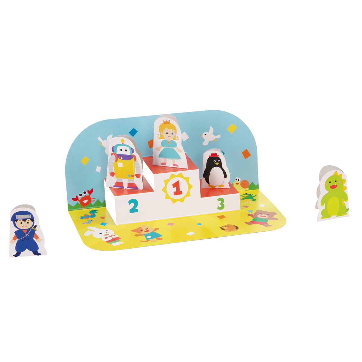 ボードゲーム ワクワクゲームバッグ あそびっこ 5種類 遊び 3歳