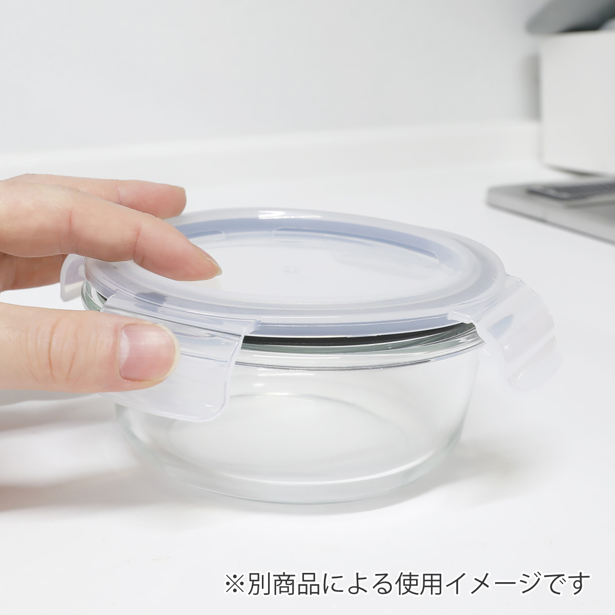 CB JAPAN（シービージャパン） 保存容器 520ml 耐熱ガラス保存容器 3個