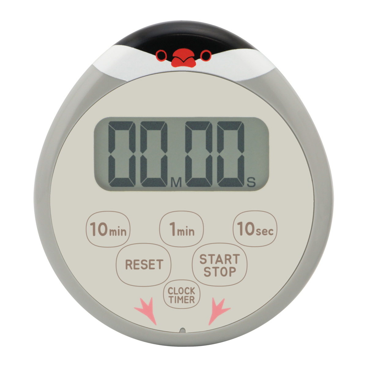 ドリテック キッチンタイマー 文鳥 防水 マグネット付き （ dretec