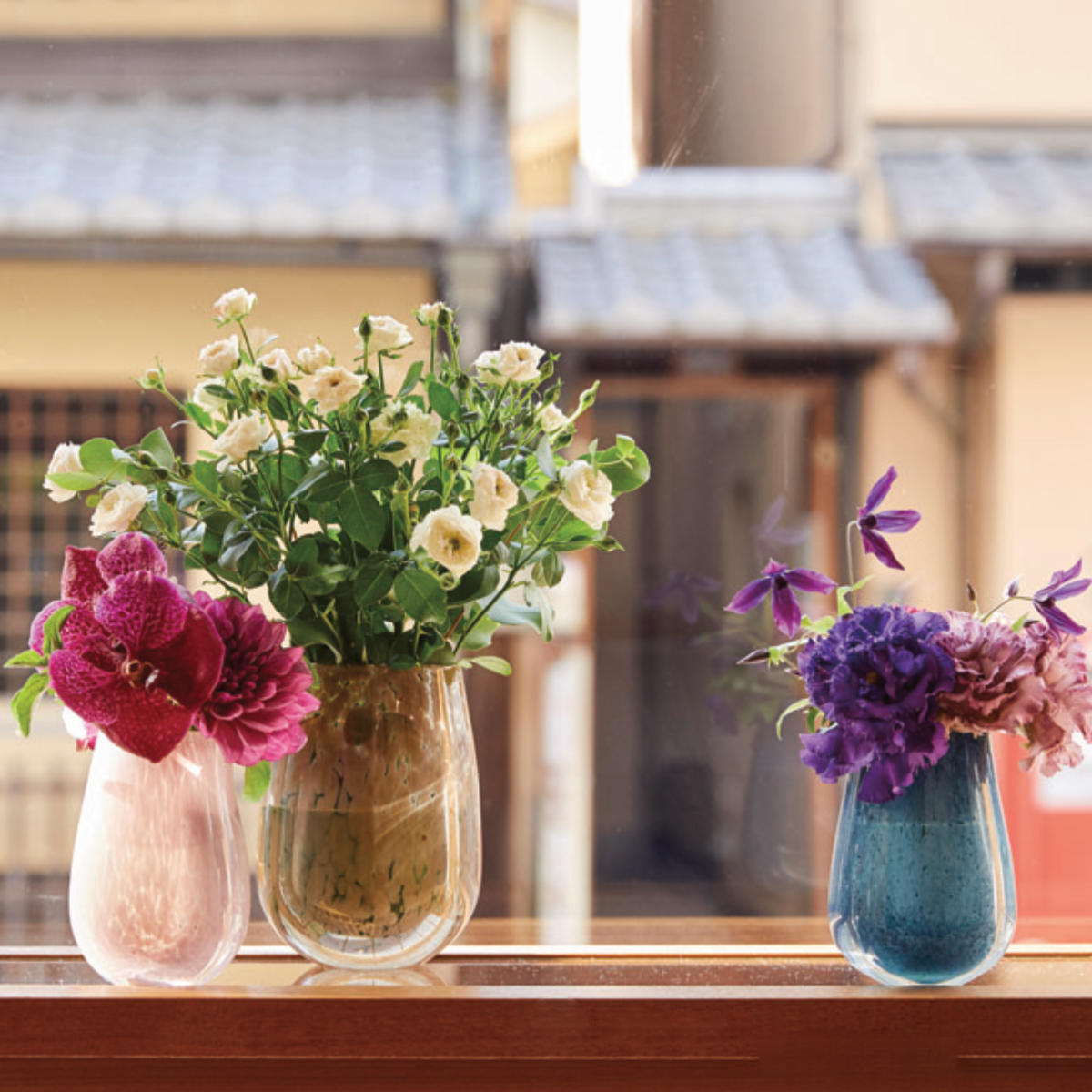 Clay（クレイ） 花瓶 souffle スフレ 直径9.5×高さ14cm フラワーベース