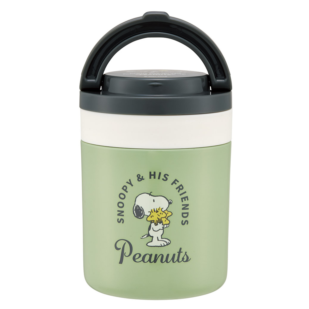 スケーター スープジャー 折りたたみハンドル付デリカポット 300ml