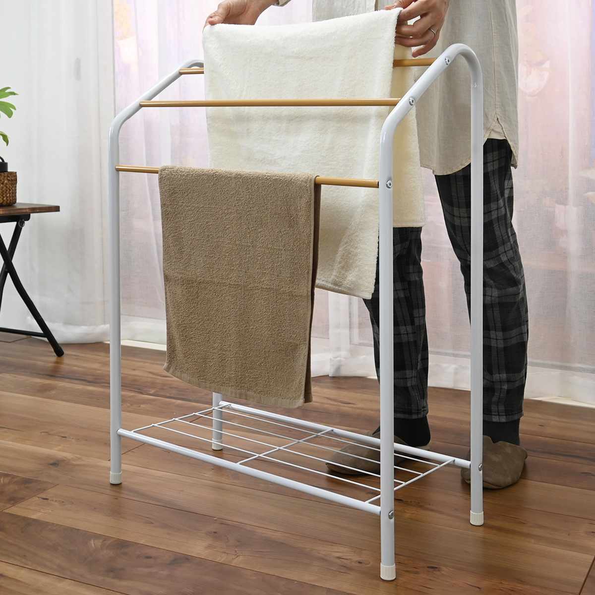 フクダクラフト ハンガー タオルハンガー タオルスタンド （ タオル