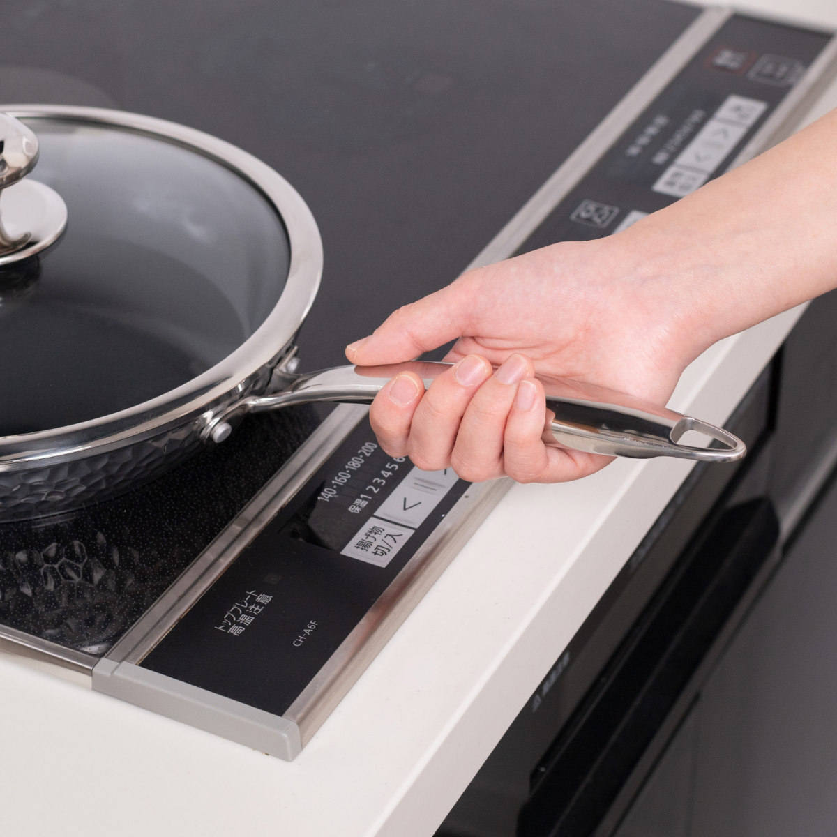 谷口金属工業 フライパン 26cm IH対応 槌目鍛造 セラミックコート