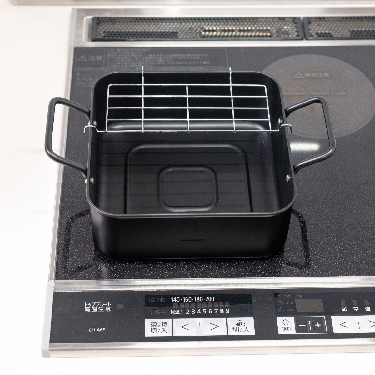 角型天ぷら鍋 20cm IH対応 サクッと専科...の詳細画像1