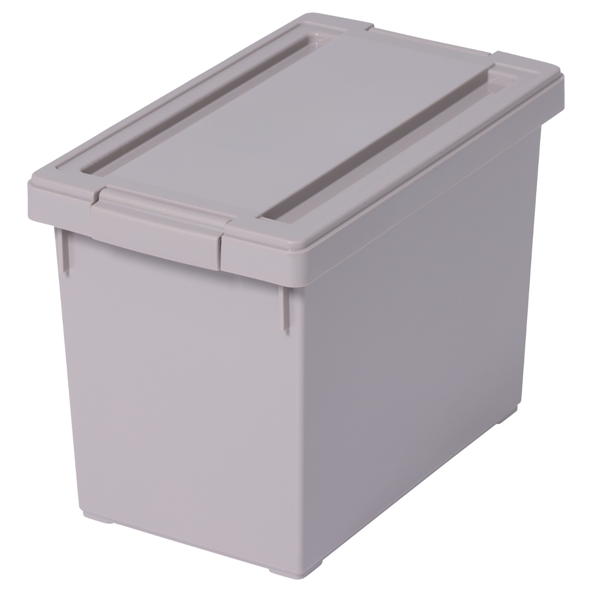 グレー プラスチック 収納ボックス５個セット いれと庫 収納ケース DVD ゲーム interior M 18個セット 幅17.5×奥行30