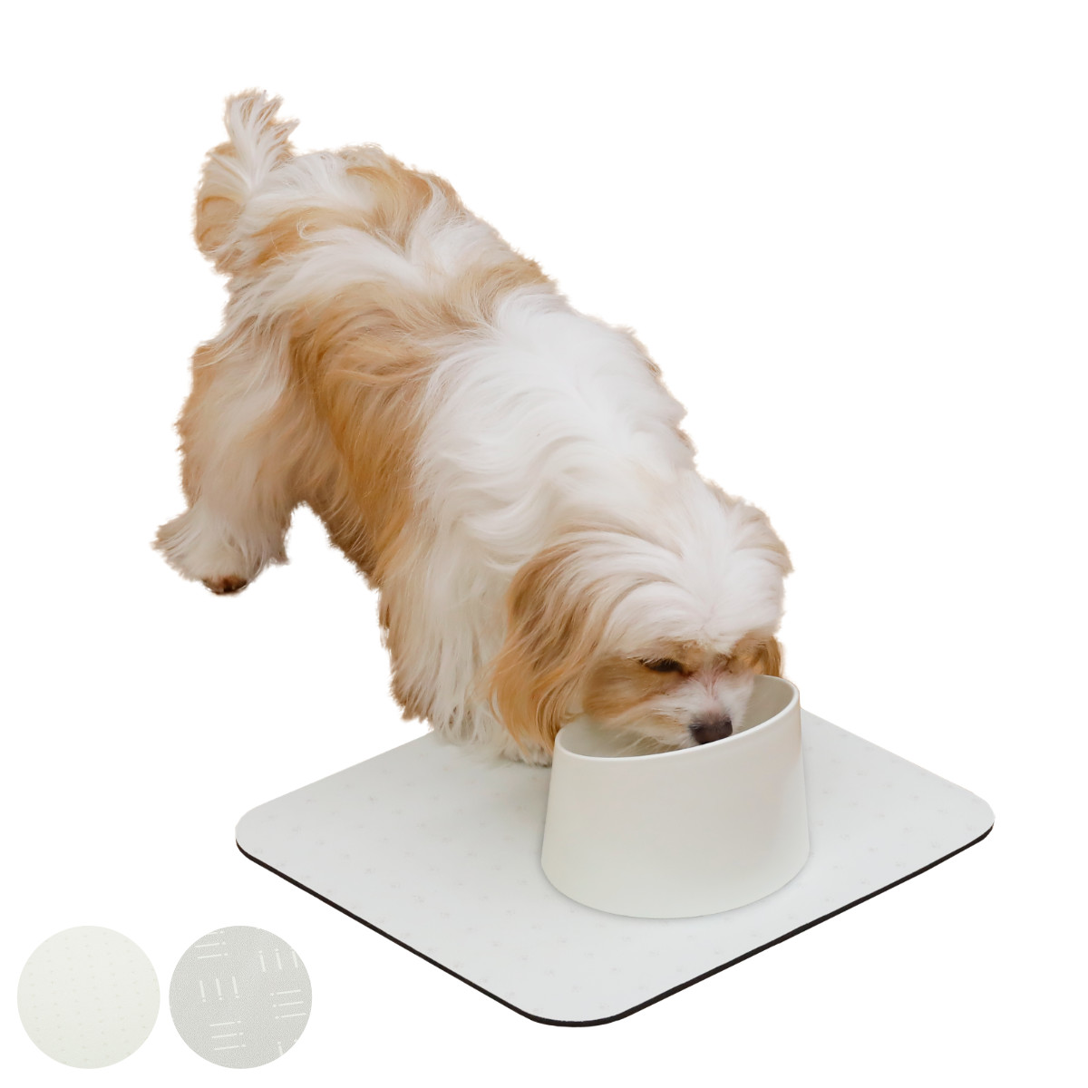 ペットマット 35×30cm 吸水 ランチョンマット 犬 猫 ( ペット用 ペット マット 犬用 猫用 洗える 滑り止め 食事マット 汚れ防止 )