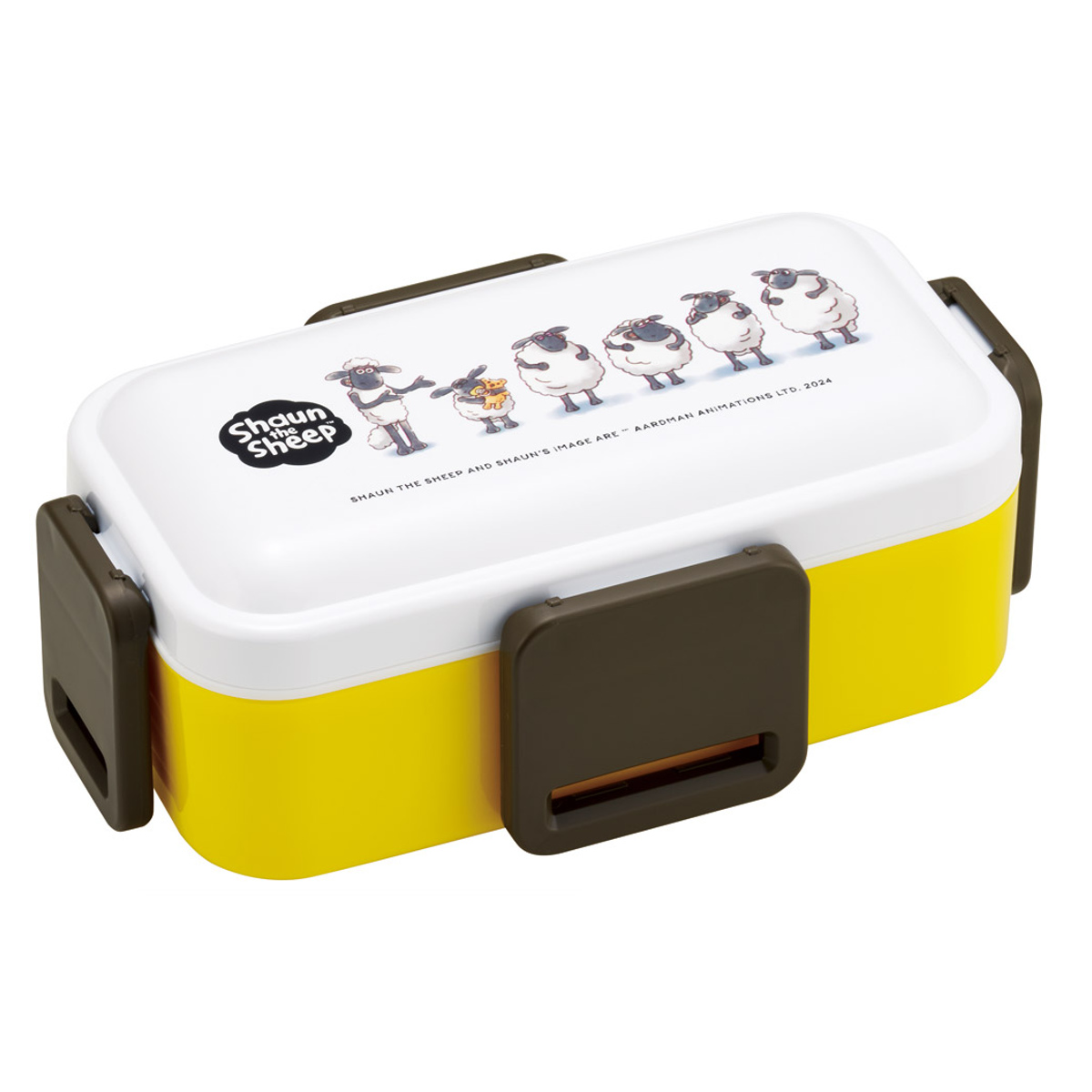 スケーター 弁当箱 2段 600ml 抗菌2段ふわっと弁当箱 ひつじのショーン